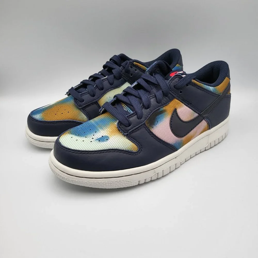 NEW Youth 5Y / Women 6.5 Nike Dunk Low "Grafitti" Shoes DM1051-400 - Picture 2 of 10